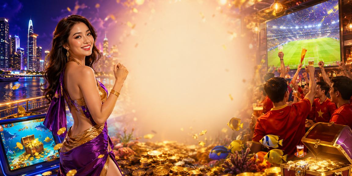 Không gian lễ hội casino sôi động tại TP Hồ Chí Minh dành cho người chơi trưởng thành