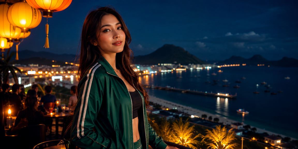 Người chơi theo dõi giải Esports và đặt cược tại không gian đèn lồng Hội An