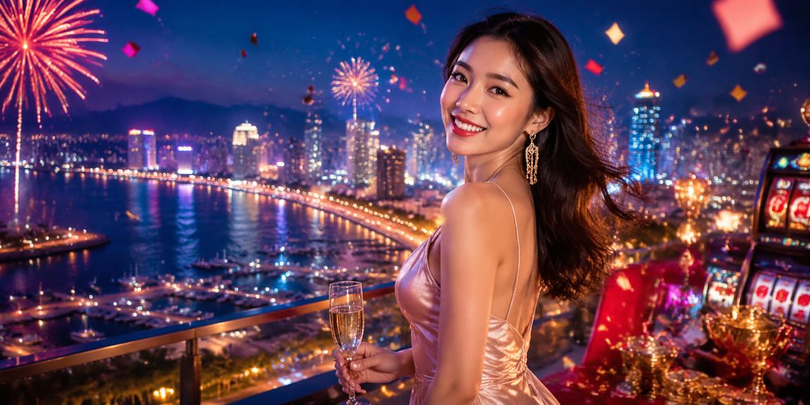 Không gian sòng bài neon sôi động tại Nha Trang về đêm