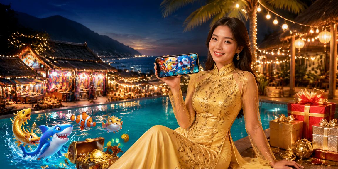 Người chơi bắn cá mặc áo dài truyền thống tại Sapa – trải nghiệm game trên di động